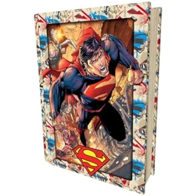 DC COMICS SUPERMAN PUZZLE IN COLLECTIBLE TIN BOOK (300 PIECES) - Image 1